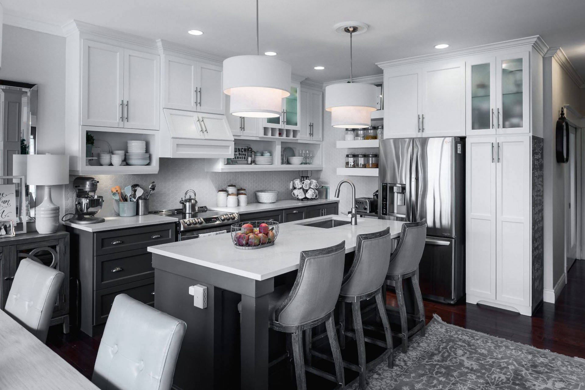 Kitchen, Floor & Painting