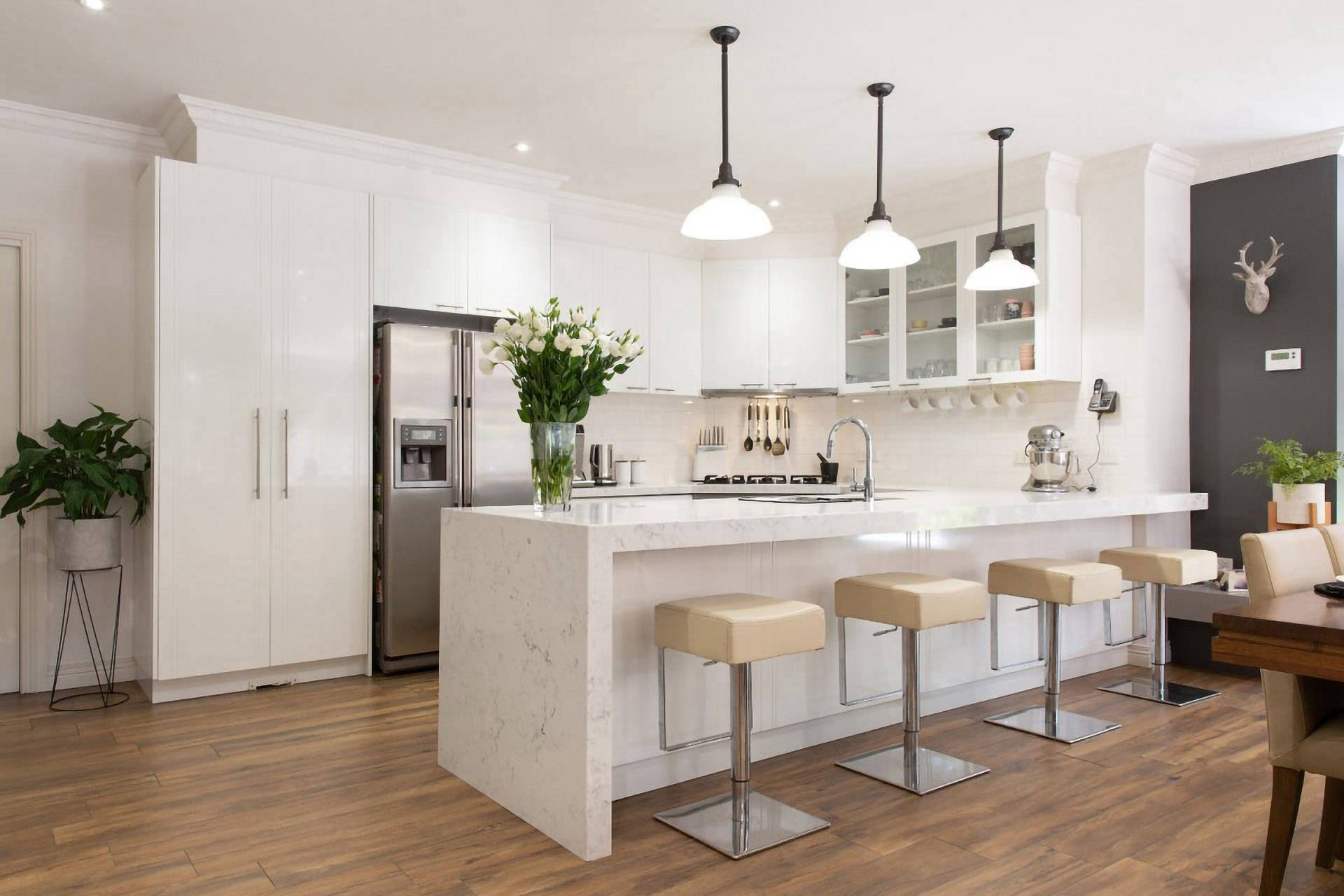 Kitchen, Floor & Painting